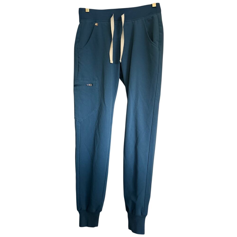EUC Figs Zamora Dark Harbor PO# Scrub Pants Size Small